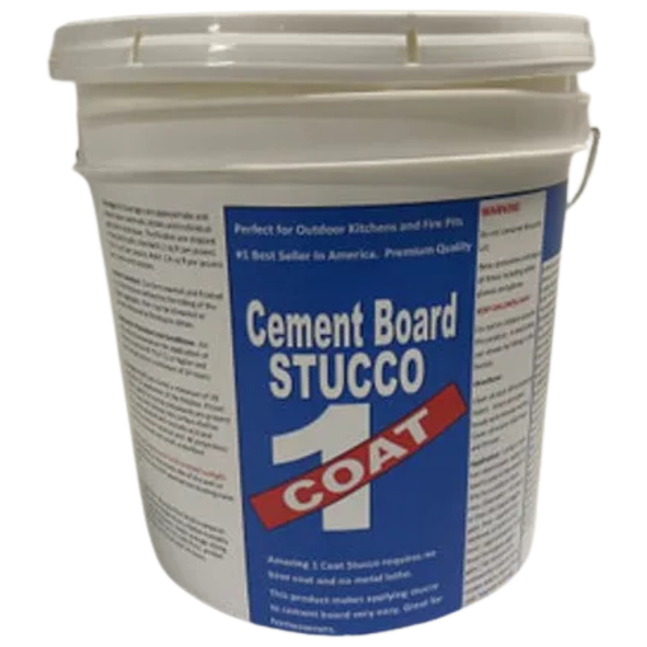 DIY BBQ Island Stucco