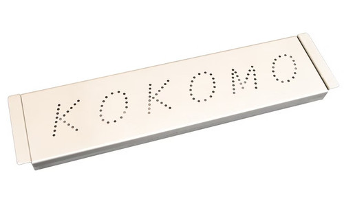 Kokomo Smoker Chip Box Insert in Stainless Steel SKU: KO-BAK-SMKBX