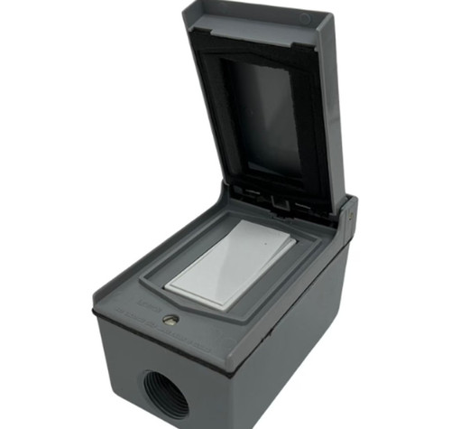 Bromic Heating Manual Single 20 AMP Switch 120 - 277V Outdoor Kit - BH3130081