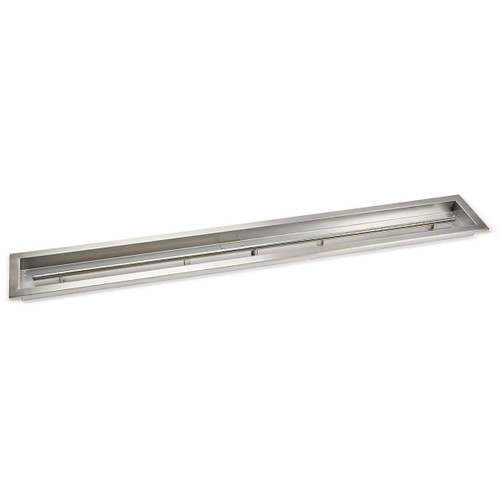 American Fire Products 60" x 6" Stainless Steel Linear Drop-In Pan - SS-LCB-60