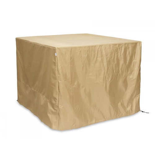 The Outdoor GreatRoom Company 59-Inch Vinyl Cover for Marquee Gas Fire Pit Table - Tan - CVR5955