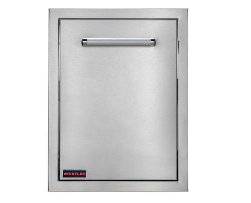Whistler 16.5-Inch Stainless Steel Trash Drawer/Propane Tank