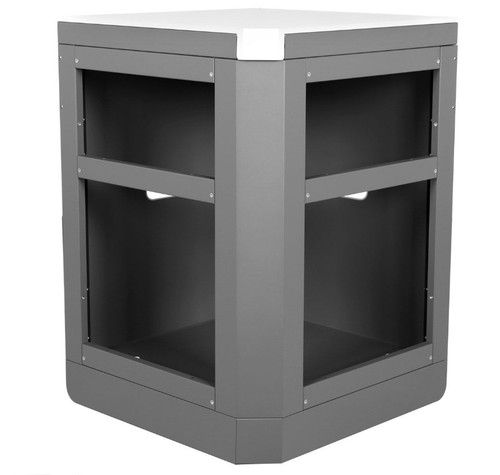 Whistler 30-Inch Stainless Steel 90-Degree Corner Cabinet