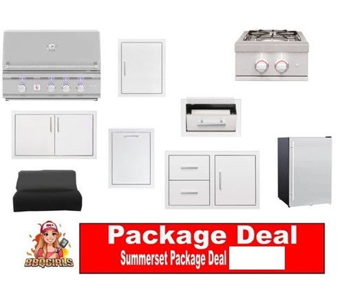 Summerset Outdoor Kitchen Appliance Package Deal (Plan SA-JJ-02)