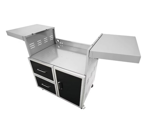 Wildfire 30-in Black SS Grill Cart - WFCART30-BSS