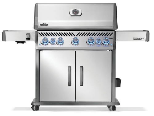Napoleon Rogue PRO-S 625 5-Burner Gas Grill with Infrared Side and Rear Burner - RPS625RSIBXSS-2