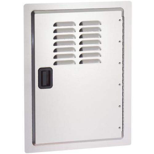 American Outdoor Grill 14-Inch Single Access Door With Louvers - Vertical - 20-14-SDV