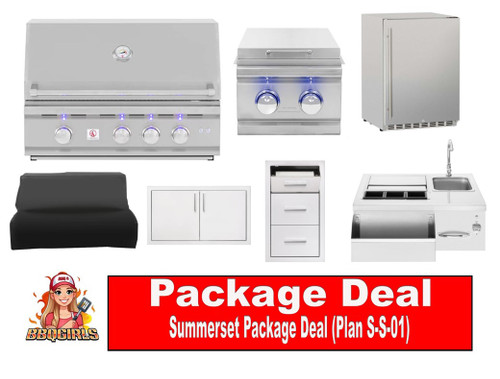 Summerset Outdoor Kitchen Appliance Package Deal (SA-S-01)