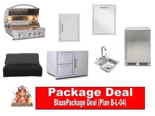 Blaze Outdoor Kitchen Package Deal (B-L-04)