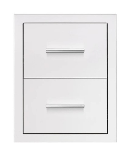 Summerset 17-Inch Double Drawer Masonry Frame Return