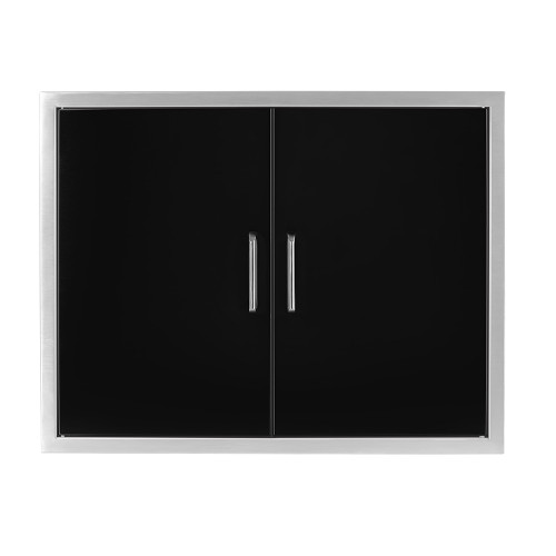 Wildfire 30 x 24 Black 304 Stainless Steel Double Access Door