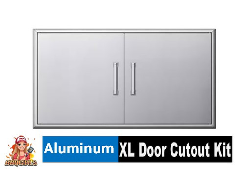 Aluminum XL Door Cutout Kit (Max Width 48")