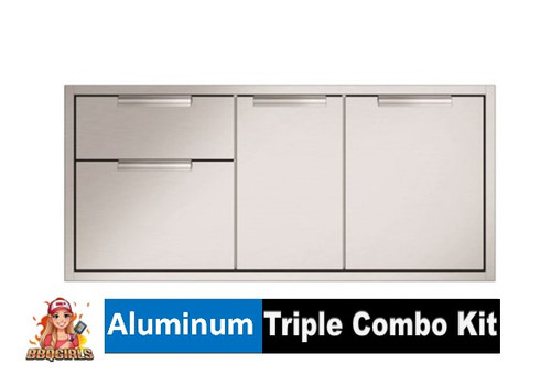 Aluminum Triple Combo Cutout Kit (Max width 48")