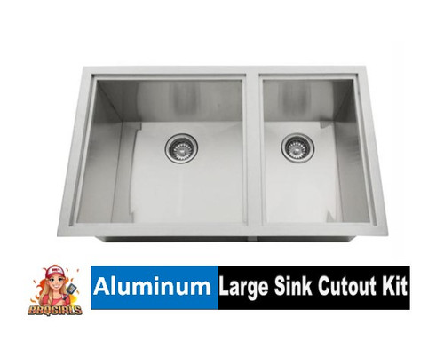Aluminum Large Sink Cutout Kit (Max Width 36")