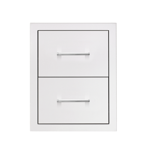 TrueFlame 17-Inch Double Drawer - TF-DR2-17-A