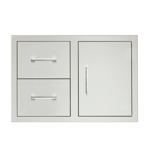 TrueFlame 32-Inch 2-Drawer and Access Door Combo w/Hidden Hinge - TF-DC2-32-A