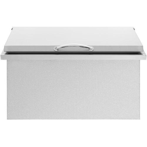 TrueFlame 28-Inch Drop-In Ice Bin Cooler w/Removable Lid - AMD-IC-28