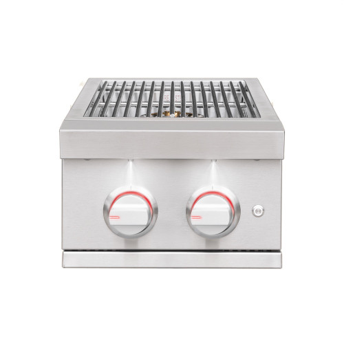 Summerset Pro Built-In Double Side Burner w/LED Lighting & Stainless Steel Lid - SB2PRO