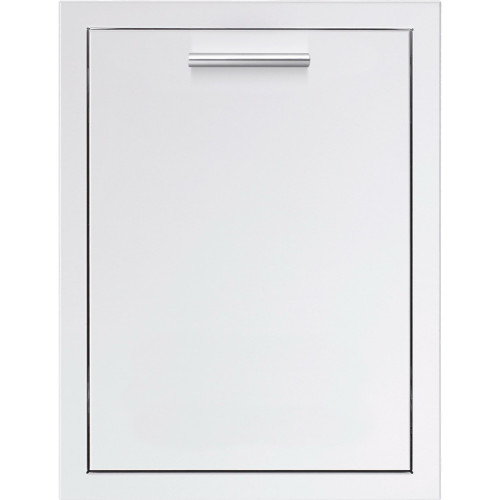 Summerset 20-Inch Stainless Steel 2-Bin Roll-Out Trash and Recycling Bin