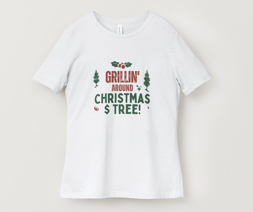 Grillin around the Christmas Tree T shirt