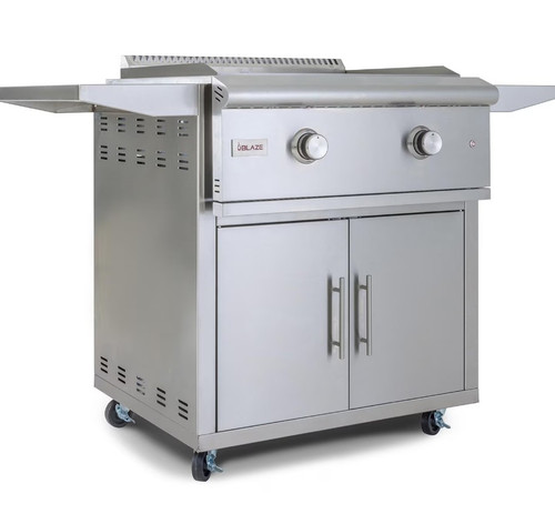 Blaze LTE 30-Inch Propane Gas Griddle w/ Upgraded Cart & Lights