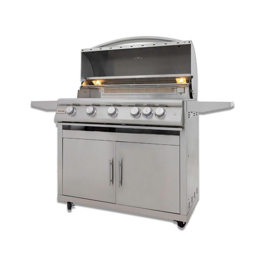 Blaze LTE+ 40-Inch 5-Burner Natural Gas Grill w/ Lift-Assist Hood & Rear Infrared Burner - BLZ-5LTE3-NG