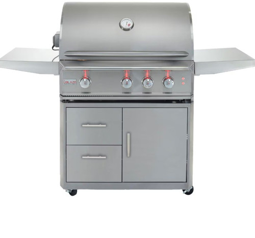 Blaze Professional LUX 34-in 3-Burner Natural Gas Grill w/ Rotisserie