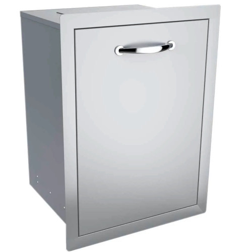 Sunstone-Grill-Classic-Series-20-Inch-Stainless-Steel-Pull-Out-Enclosed-Trash-Bin-with-Top-Punch-Out