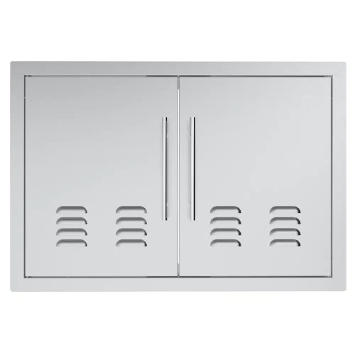 Sunstone Grills Texas Series 30-Inch Stainless Steel Vented Double Access Door-Front-View