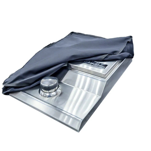 Sunstone Grills Weather-Proof Cover for Drop-in Single Side Burner-Cover-Uncovered