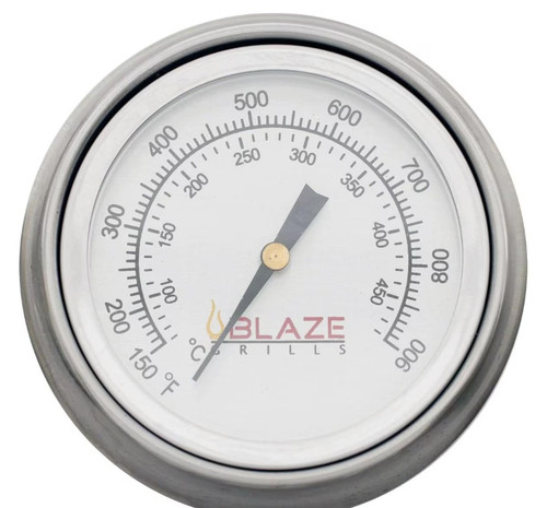 Blaze Analog Temperature Gauge w/ Bezel & Cover Plate - BLZ-32-089