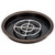 American Fire Products 19” Round Oil Rubbed Bronze Drop-In Pan with 12” Ring Burner - OB-RSP-19-ASBL
