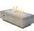 Cove 54-in Rectangular GFRC Concrete Natural Gas (Ships Propane w/ Conversion Kit) Fire Pit in Natural Gray By The Outdoor GreatRoom Company