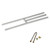 American Fire Products 30" x 6" Stainless Steel H-Style Burner - Natural Gas -SS-H-30