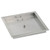 American Fire Products 18" Stainless Steel Square Drop In Pan With 12" Fire Ring - SS-SQP-18-ASBL