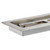 American Fire Products 60" x 6" Stainless Steel Linear Drop-In Pan - SS-LCB-60