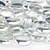 American Fire Glass Glacier Ice Luster Beads - FB-GLA-10