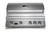 Whistler 4-Burner 102 x 28-Inch Gas Grill Island with Infrared Rear Burner, Refrigerator, Sink, and Rotisserie Kit