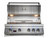 Whistler 4-Burner 127 x 28-Inch Gas Grill Island with Infrared Rear Burner, Sink, Double Side Burner, and Rotisserie Kit