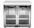 Whistler 4-Burner 164 x 28-Inch Gas Grill Island with Infrared Rear Burner, Refrigerator, Sink, Double Side Burner, and Rotisserie Kit - Black Stainless