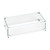 American Fire Products Rectangular Glass Flame Guard for 24" x 8" Drop-In Fire Pit Pan - FG-AFPP-24