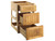 Pacific Teak Millworks 18-Inch Cottage Panel Triple Drawer - UD3V-18C