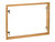 Pacific Teak Millworks 30-Inch Shaker Panel Teak Wood Double Access Door - AD2-30S