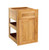 Pacific Teak Millworks 18-Inch Shaker Panel Teak Wood Drawer/Door Combo with Shelf - C11S-18C