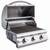 Blaze LBM 25-Inch 3-Burner Built-In Grill - BLZ-3LBM