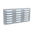 TrueFlame 12-Inch x 6-Inch Stainless Steel Masonry Mount Island Vent Panel - TF-IV-12M