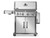 Napoleon Rogue PRO 525 4-Burner Gas Grill with Infrared Side Burner - RP525SIBXSS-2