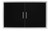 Wildfire 38 x 21 Black 304 Stainless Steel Double Access Door