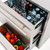 TrueFlame 24-Inch Deluxe Outdoor Rated 2-Drawer Refrigerator - AMD-RFR-24DR2-A