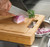 Napoleon PRO Bamboo Cutting Board w/ Stainless Steel Bowls - 70012
